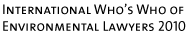 The International Who’s Who of Environmental Lawyers 2010